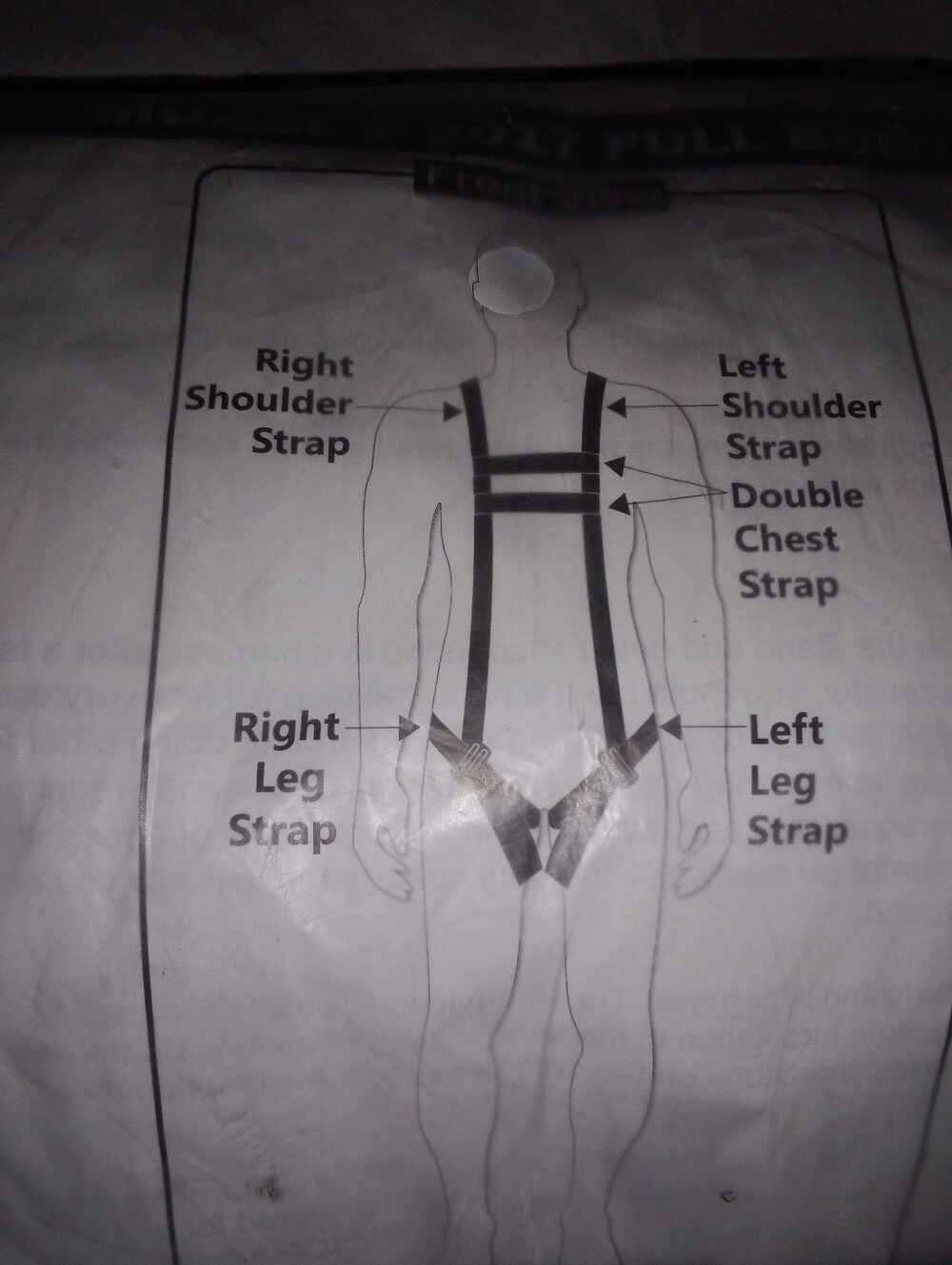 New Full Body Harness Construction Safety Equipment Adjustable